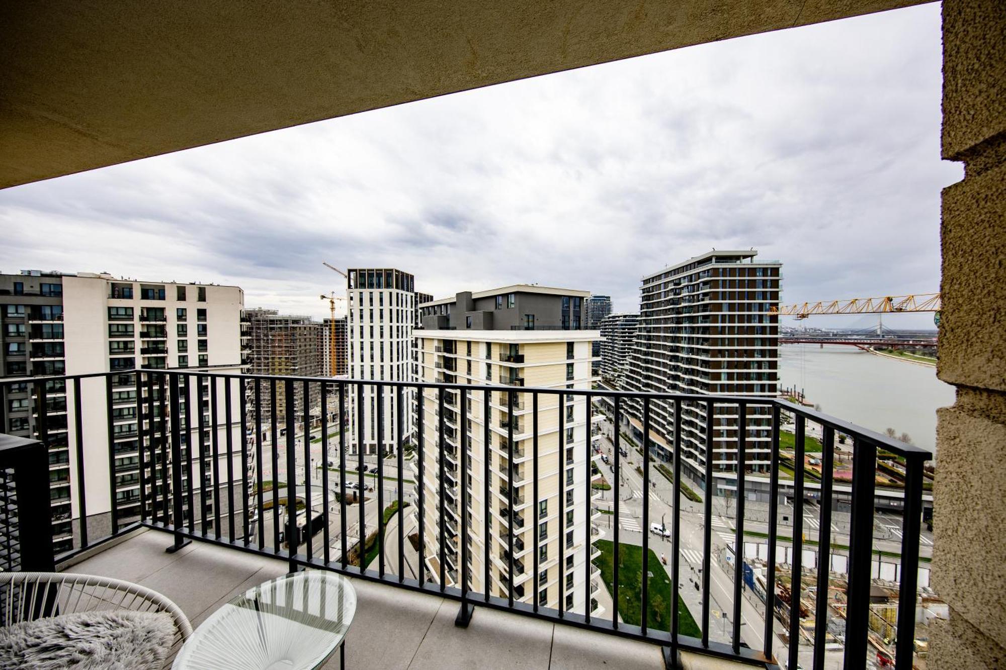 Zigzag Belgrade Waterfront - Simfonija 2 Apartment Luaran gambar
